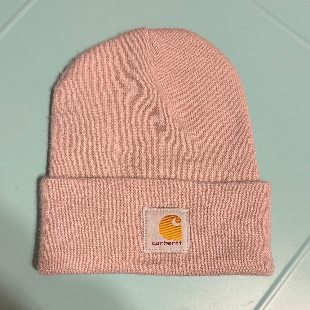 Carhartt Women’s Blush Pink Knit Beanie‎ Hat